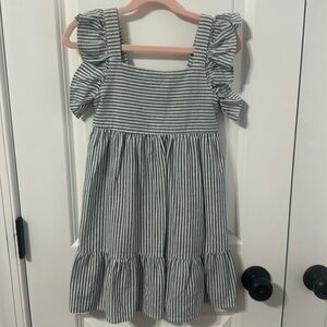 Beautiful linen seersucker dress